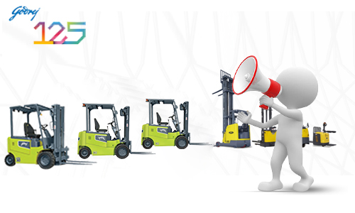 Spares & Services of Godrej Material Handling Equipments